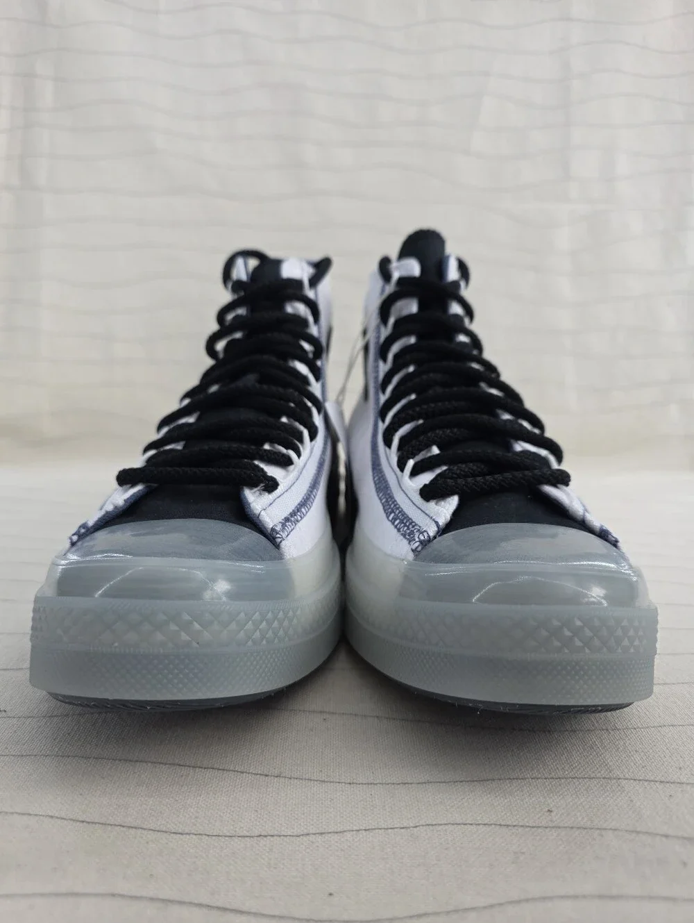 Converse Mens Chuck Taylor All Star CX EXP2 White Blue Shoes A12869C Size 10.5 - Picture 6 of 12